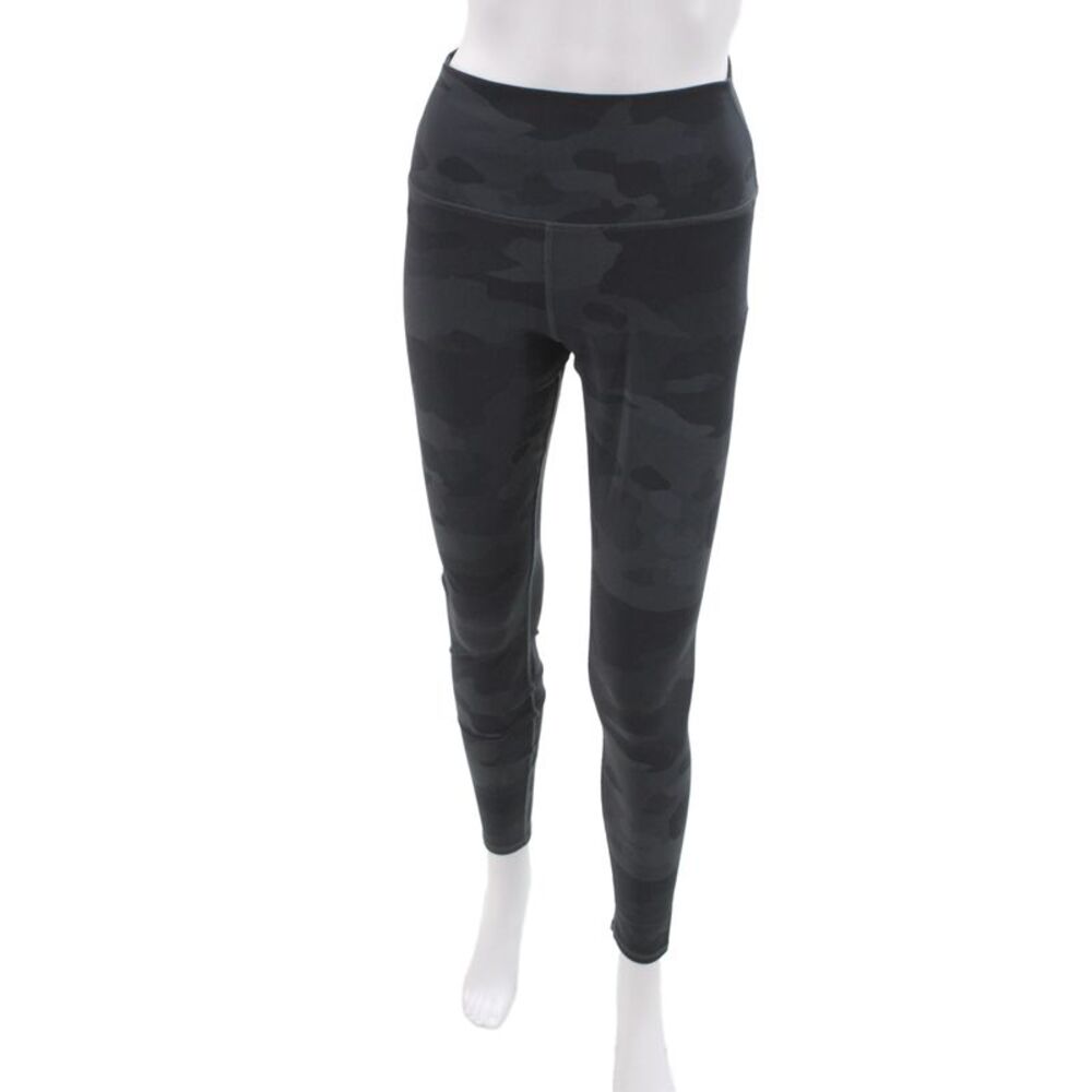 Alo Womens Ankle Camouflage Leggings Black Size M